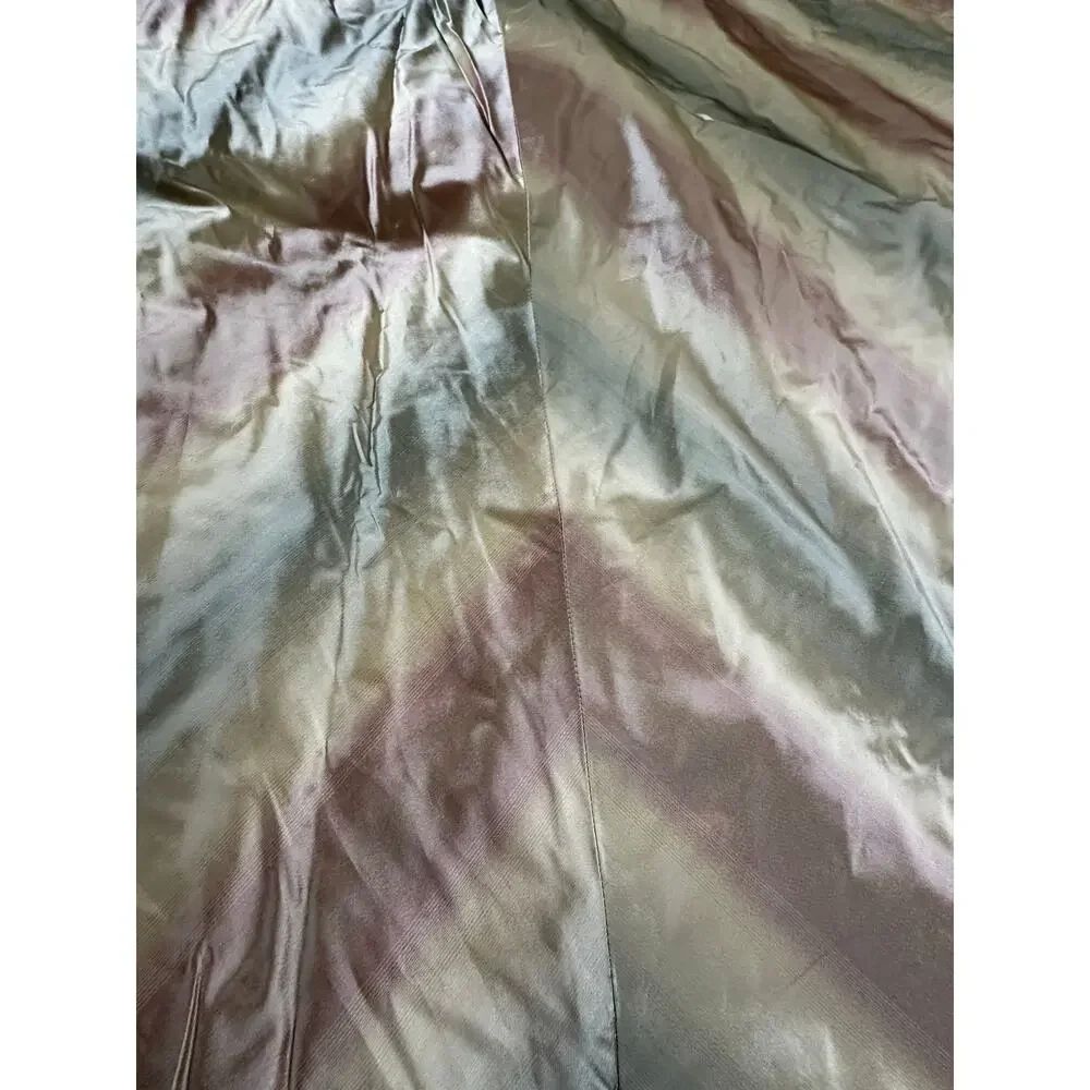 Silk Tablecloth 90” taffeta custom made luxurius pastel cream pink blue round